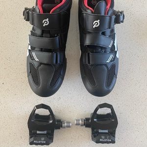 Peloton Shoes and Pedals
